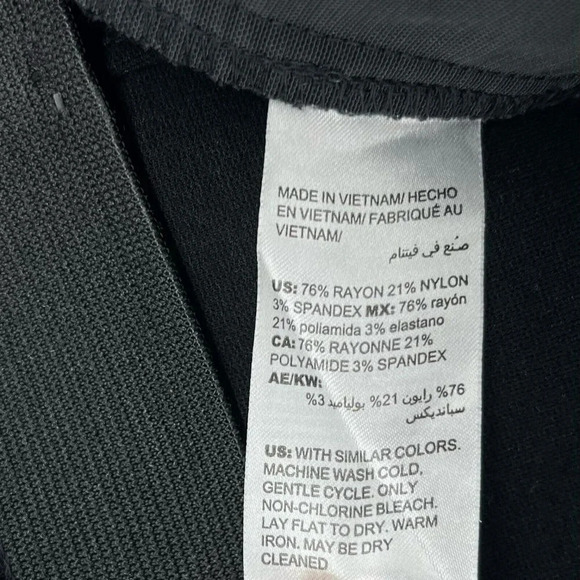 Chico's Pants Women's Sz 1R Medium Black High-Rise Elastic Waist Trouser Stretch - Picture 11 of 12